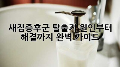 🏠 새집증후군 탈출기! 원인부터 해결까지 완벽 가이드 💨
